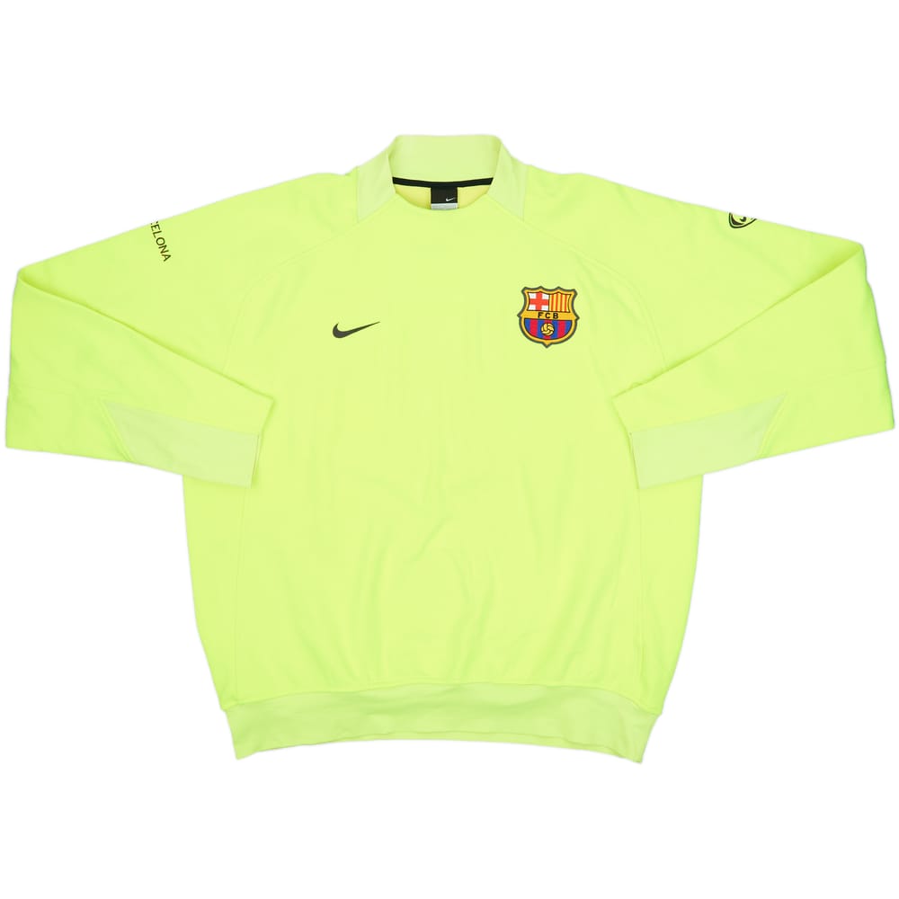 2005-06 Barcelona Nike Sweat Top - 8/10 - (XL)