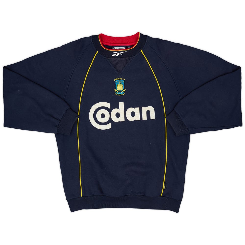 1999-00 Brondby Reebok Sweat Top - 6/10 - (XS)