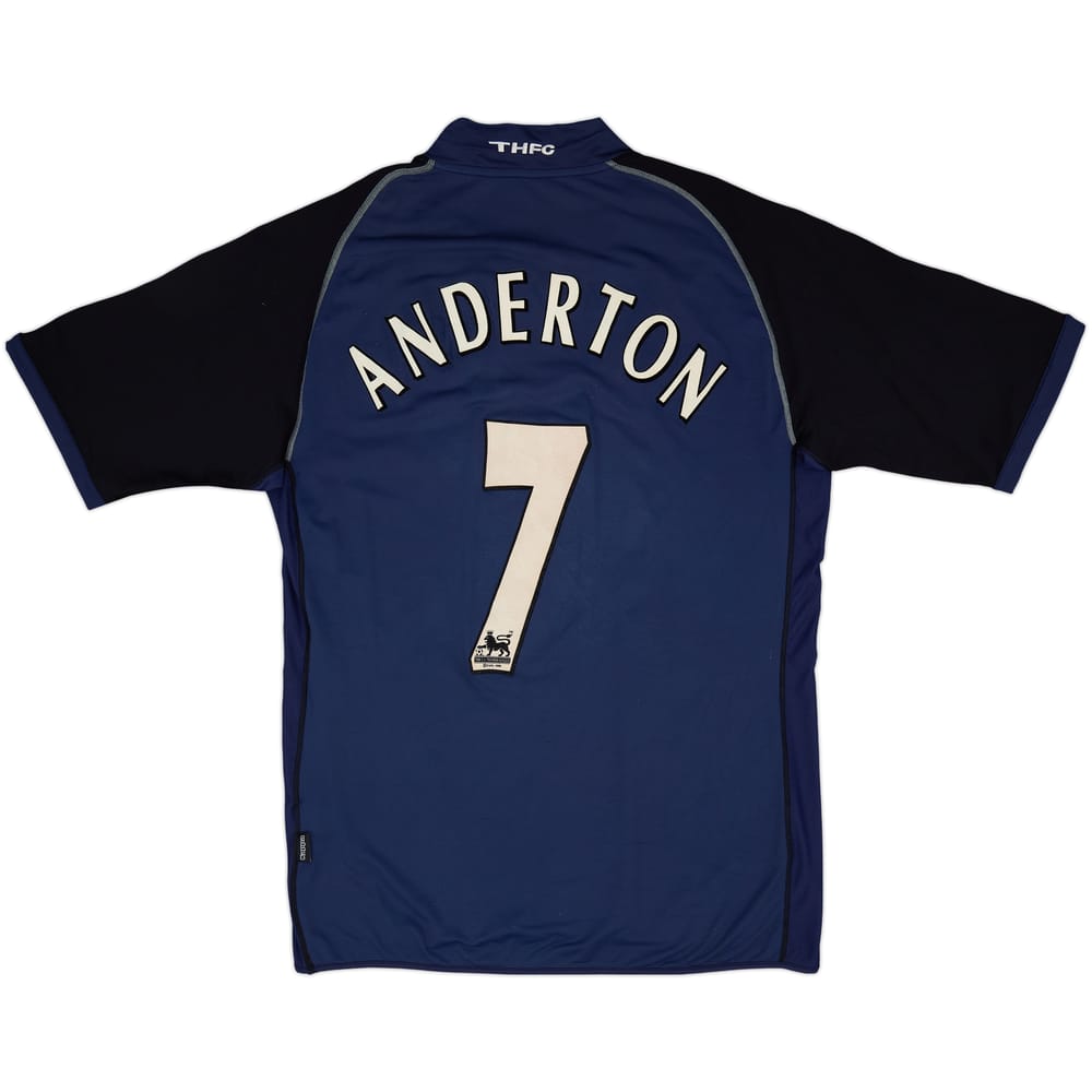 2002-03 Tottenham Away Shirt Anderton #7 - 7/10 - (XXL)