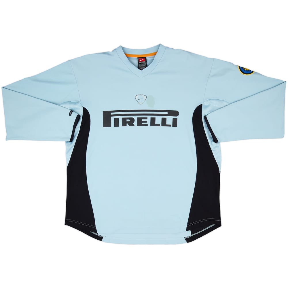 2001-02 Inter Milan Nike Sweat Top - 6/10 - (XL)
