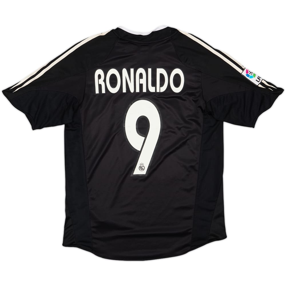 2004-05 Real Madrid Away Shirt Ronaldo #9 - 6/10 - (M)