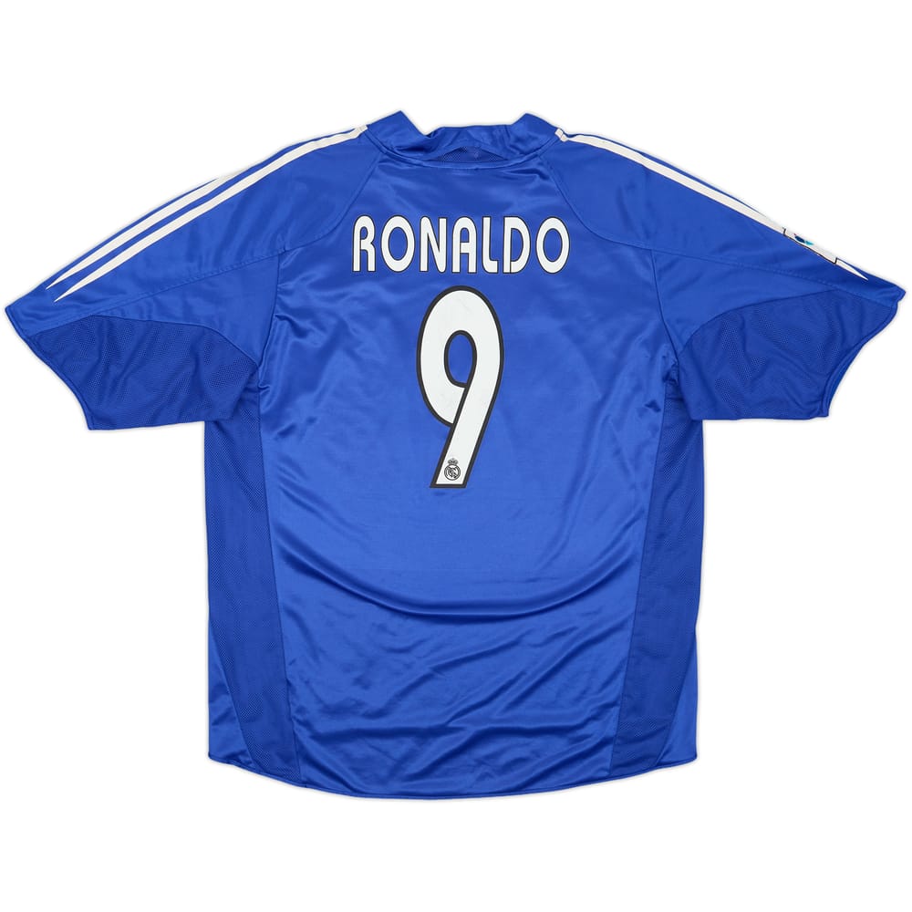 2004-05 Real Madrid Third Shirt Ronaldo #9 - 6/10 - (XL)