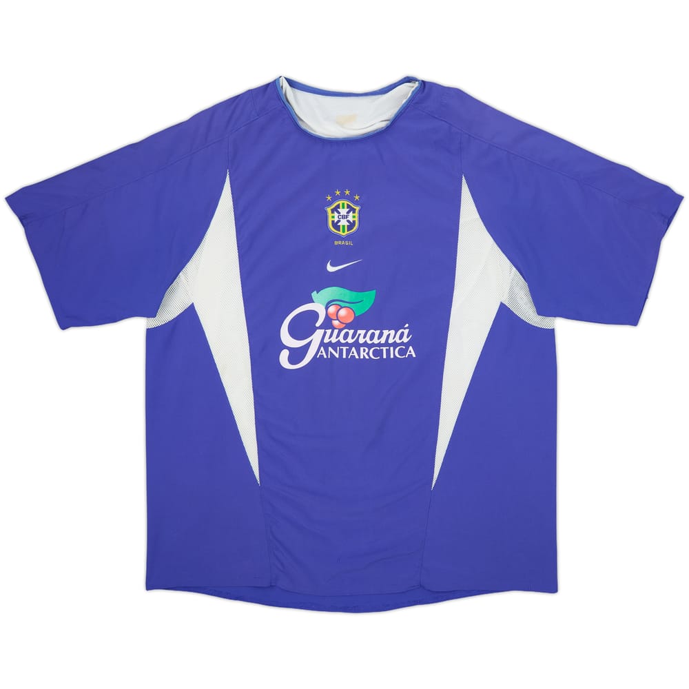 2002-03 Brazil Player Issue Nike Training Shirt - 7/10 - (XL)
