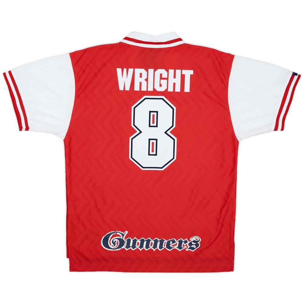 1996-98 Arsenal Home Shirt Wright #8 - 7/10 - (XL)