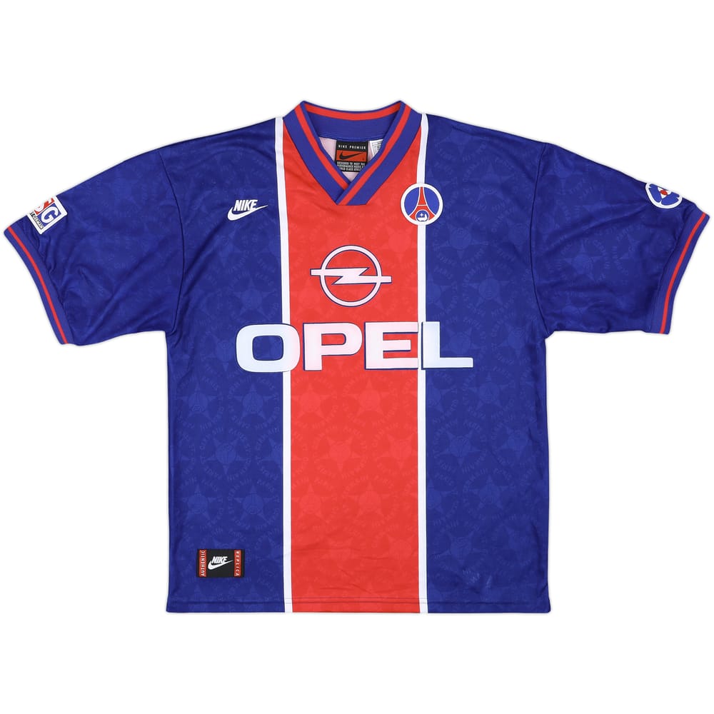 1995-96 Paris Saint-Germain Home Shirt - 9/10 - (L)