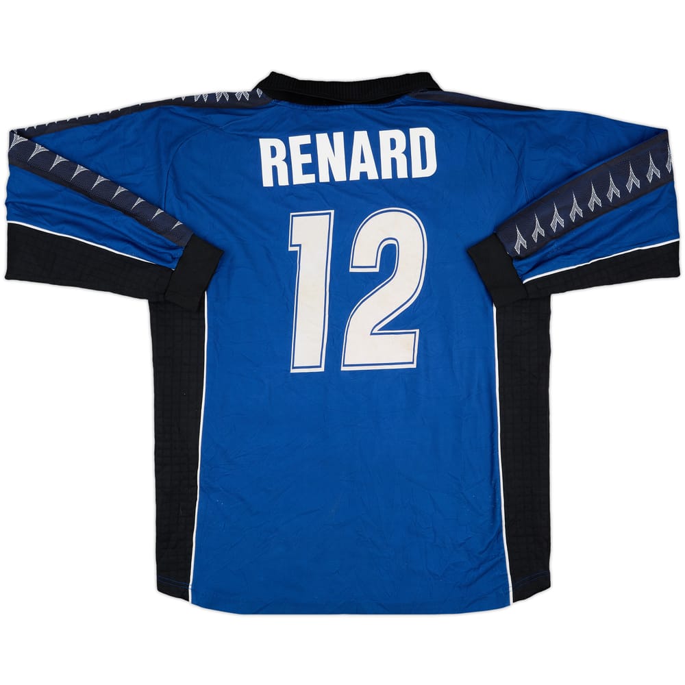 1999-00 Udinese Match Issue GK Shirt Renard #12