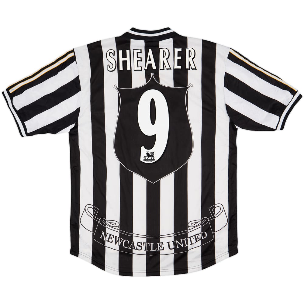 1997-99 Newcastle Home Shirt Shearer #9 - 8/10 - (L)