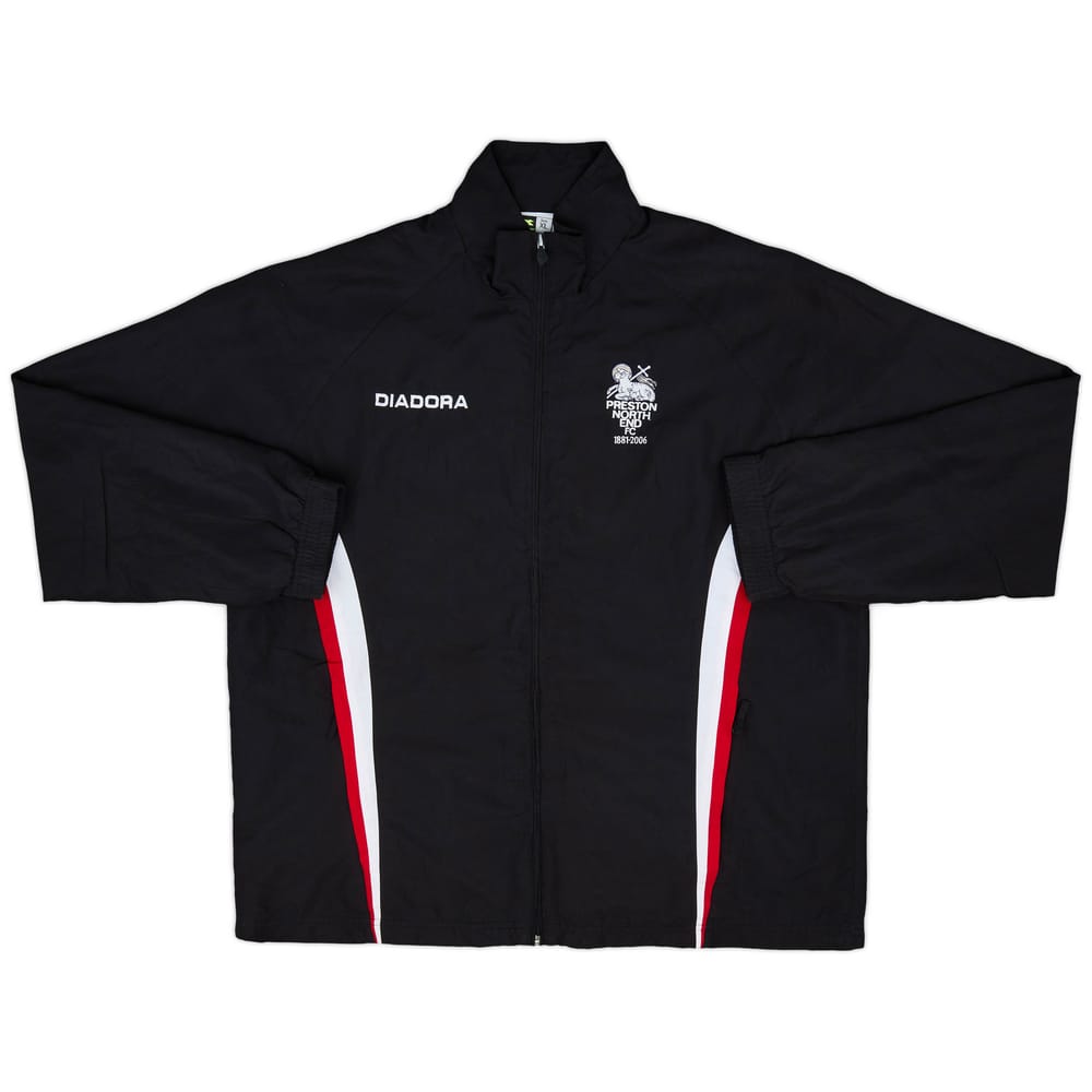 2005-06 Preston North End Diadora Centenary Track Jacket - 8/10 - (XL)