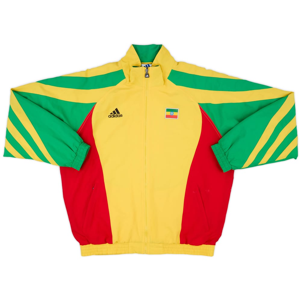 2000-02 Ethiopia adidas Track Jacket - 8/10 - (L)