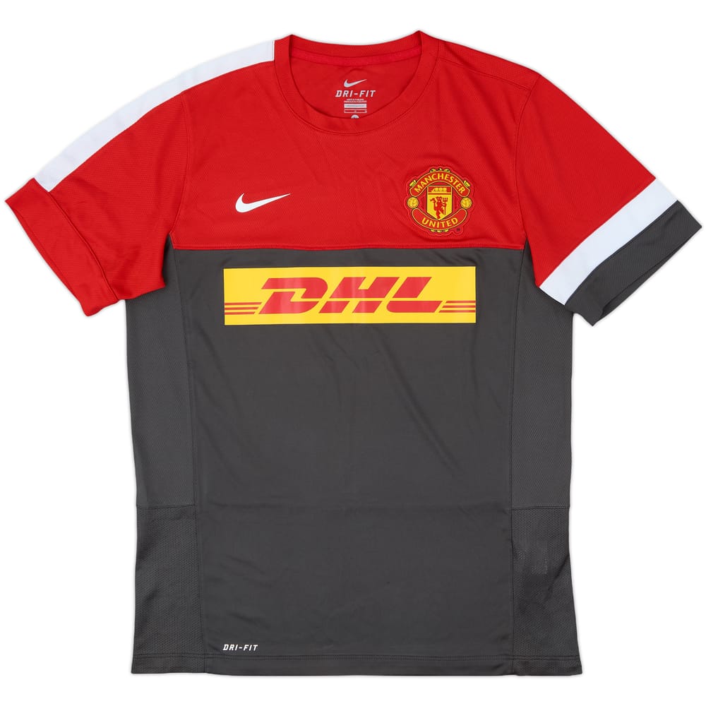 2012-13 Manchester United Nike Training Shirt - 9/10 - (L)