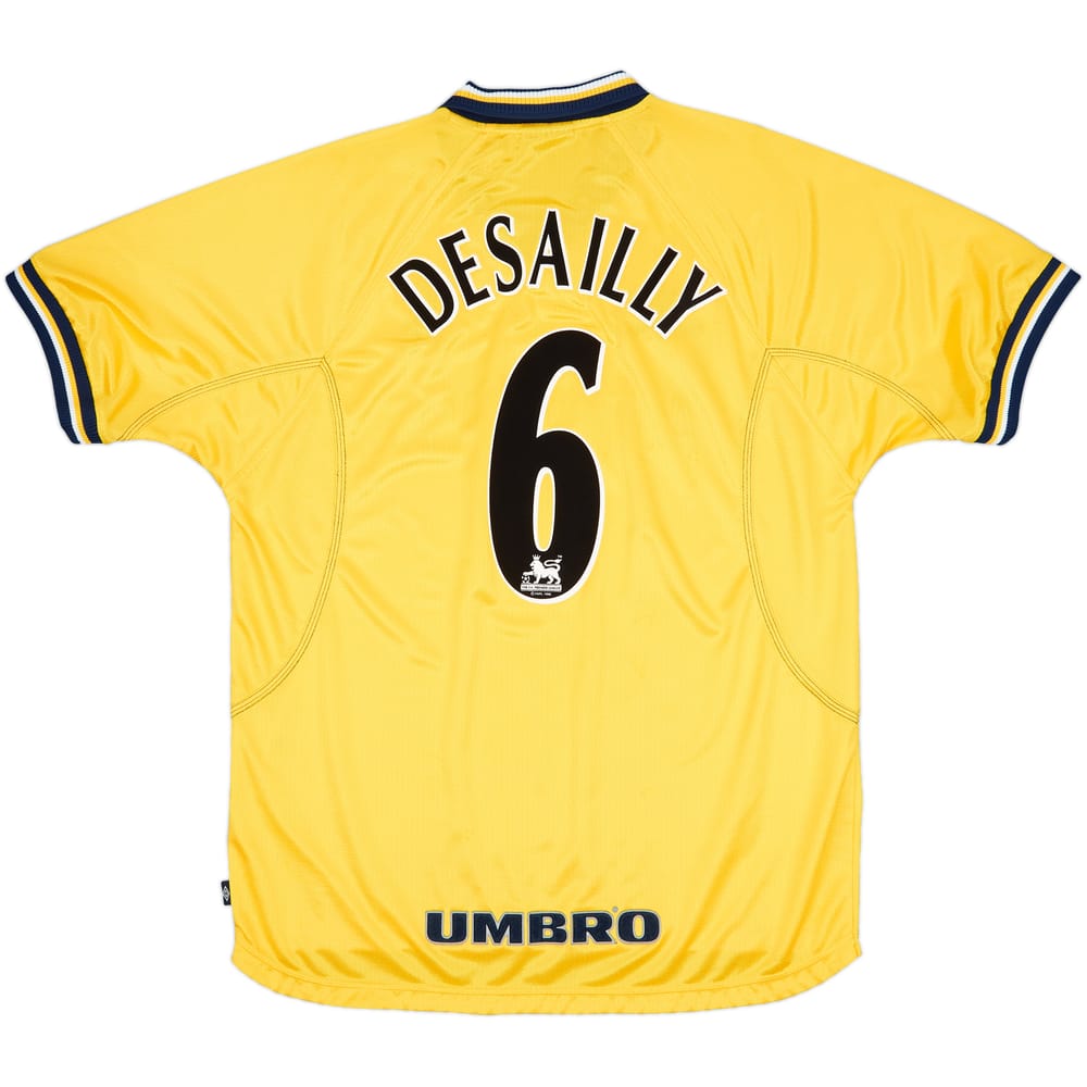 1998-00 Chelsea Third Shirt Desailly #6 - 8/10 - (XL)