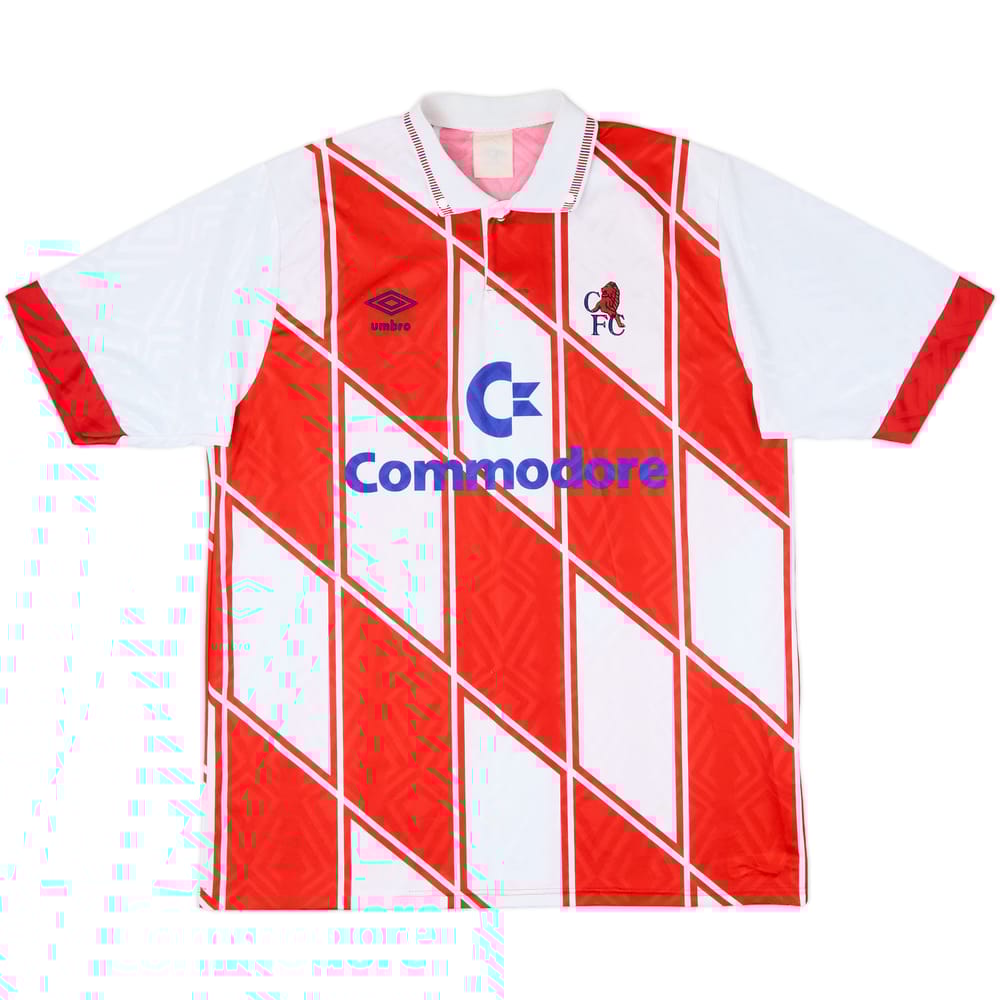 1990-92 Chelsea Away Shirt - 8/10 - (XL)