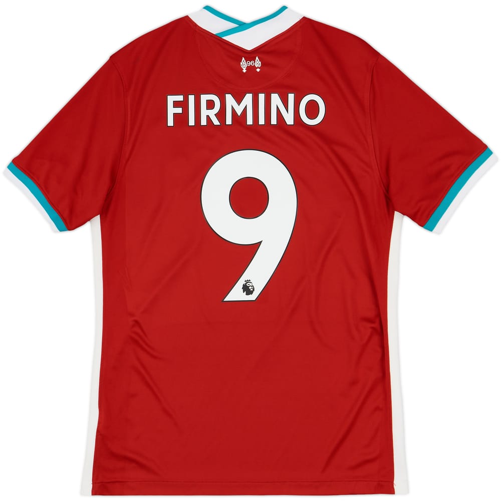 2020-21 Liverpool Home Shirt Firmino #9 - 10/10 - (M)