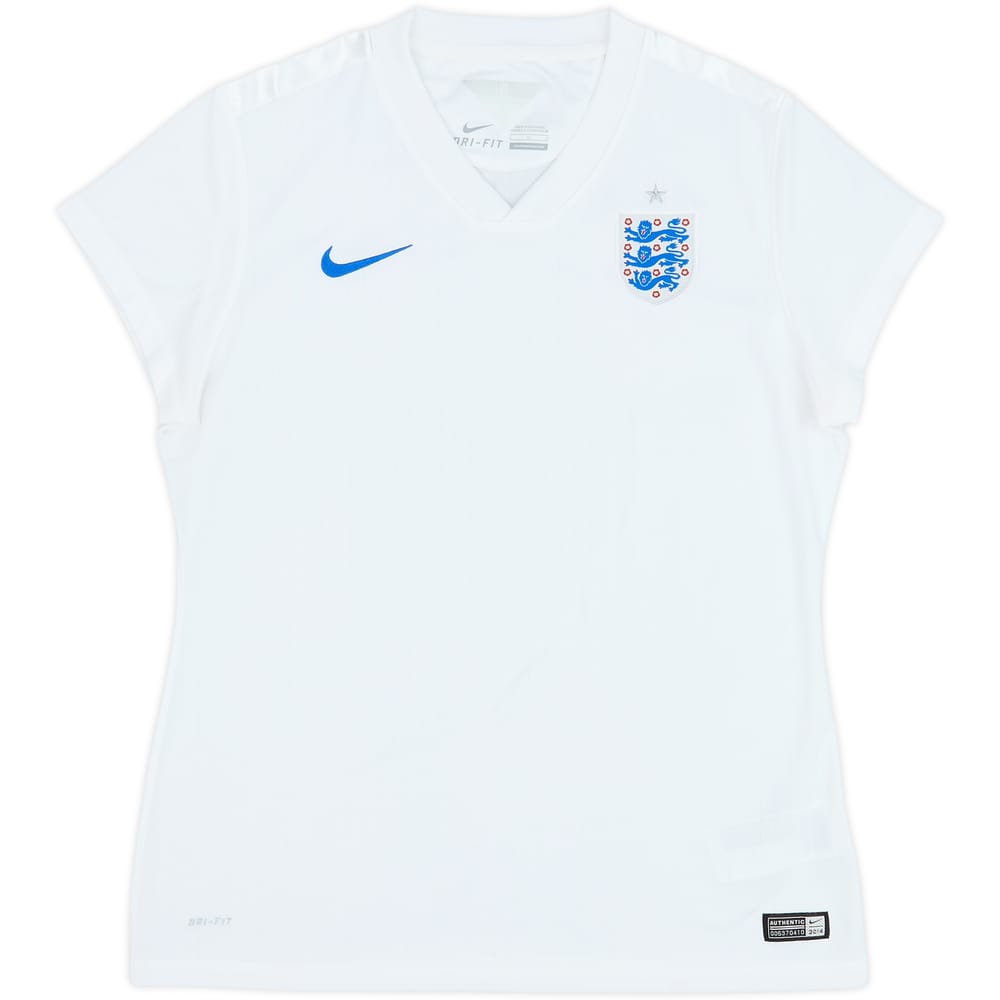 2014-15 England Home Shirt - 7/10 - (Women's L)