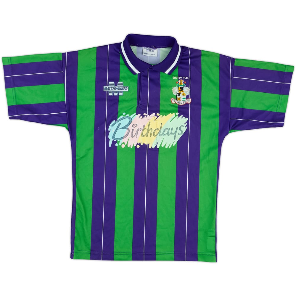 1994-95 Bury Away Shirt - 5/10 - (M.Boys)