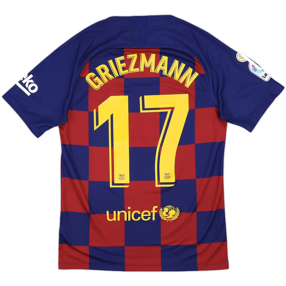 2019-20 Barcelona Home Shirt Griezmann #17 - 9/10 - (S)