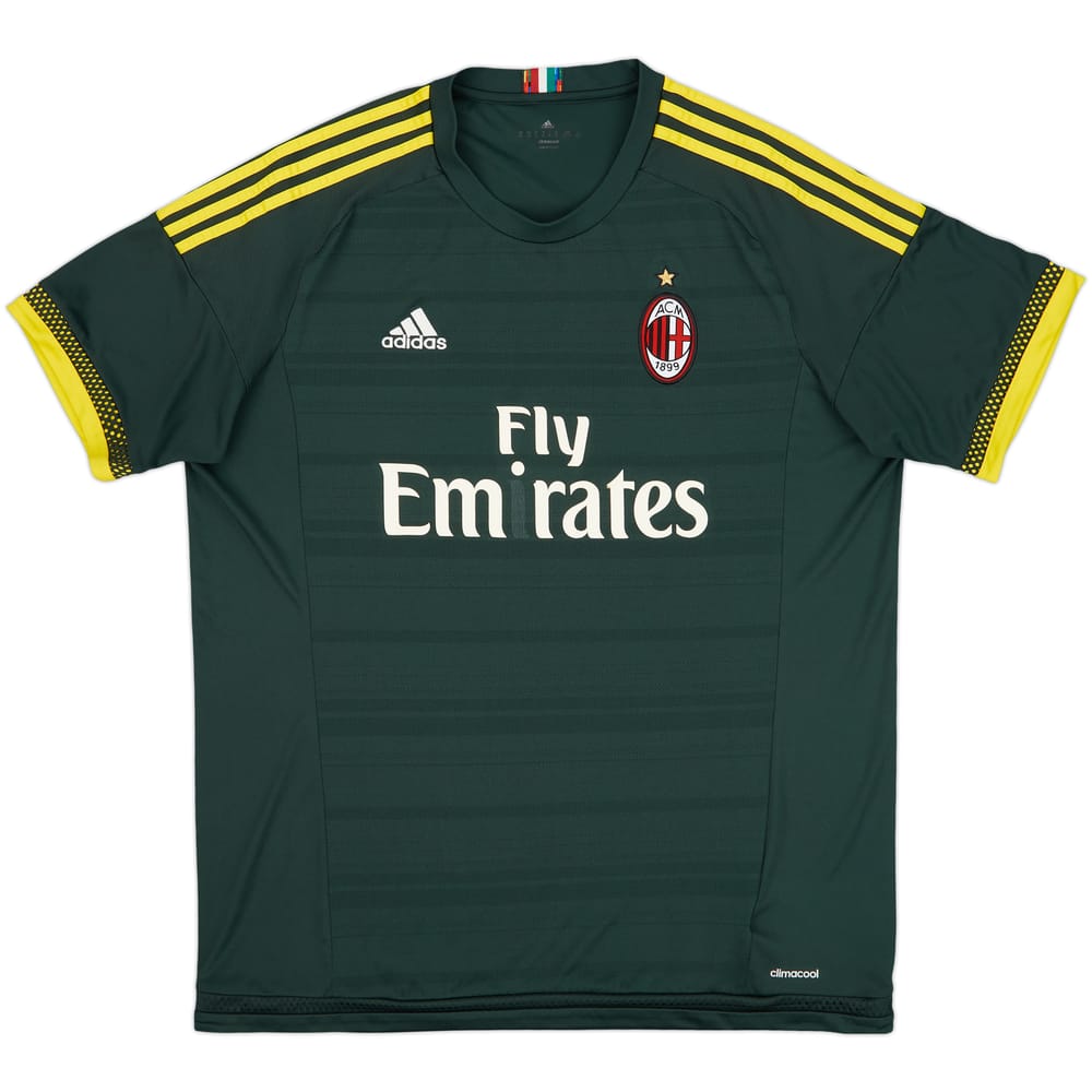 2015-16 AC Milan Third Shirt - 4/10 - (XL)