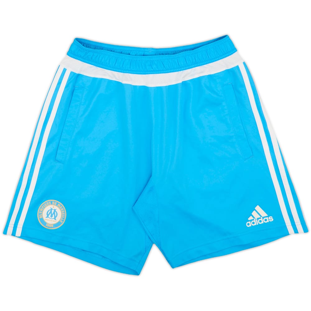 2015-16 Olympique Marseille adidas Training Shorts - 8/10 - (M)