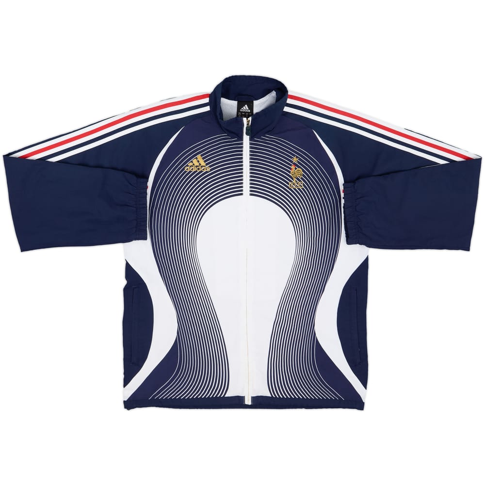 2005-06 France adidas Track Jacket - 8/10 - (M)
