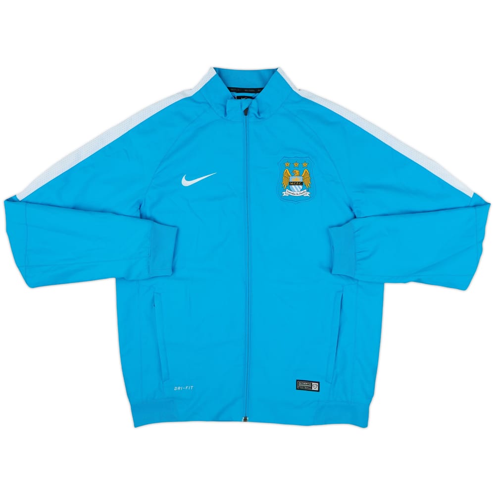 2015-16 Manchester City Nike Track Jacket - 8/10 - (L)