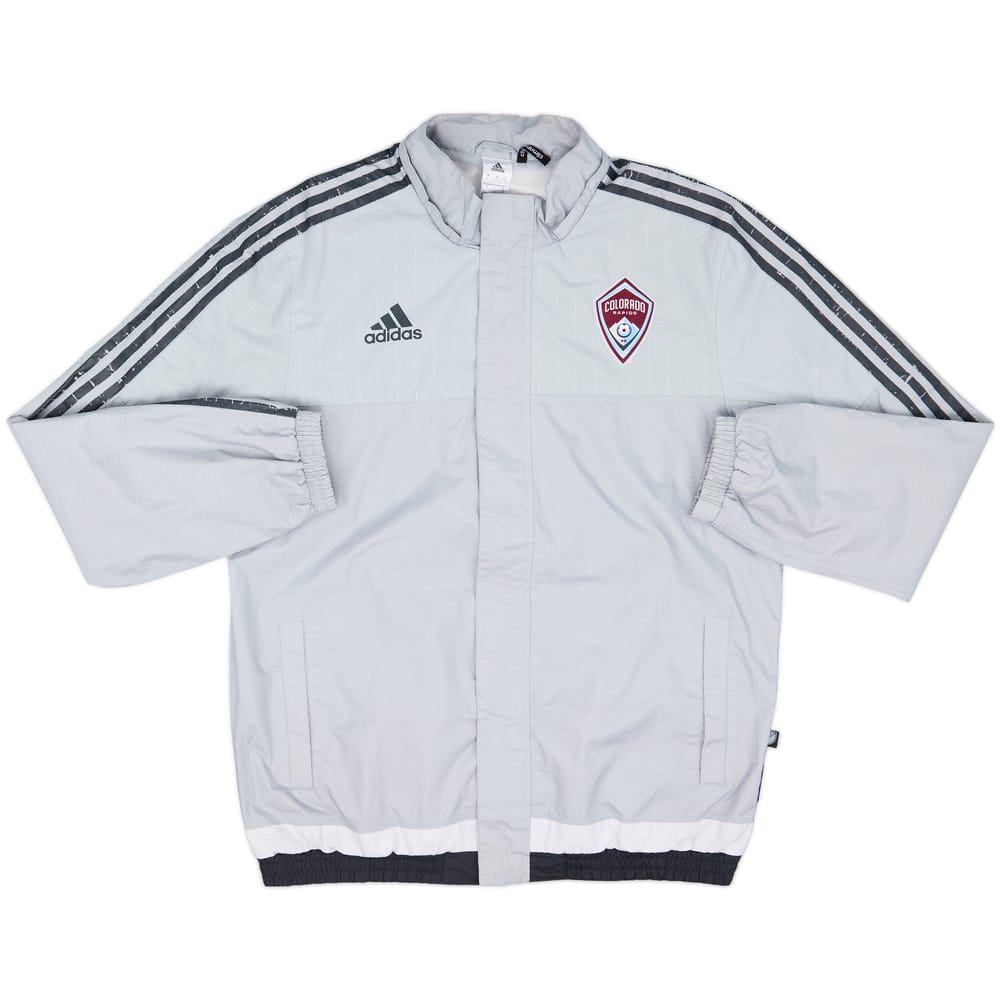 2014-15 Colorado Rapids adidas Rain Jacket - 6/10 - (L)