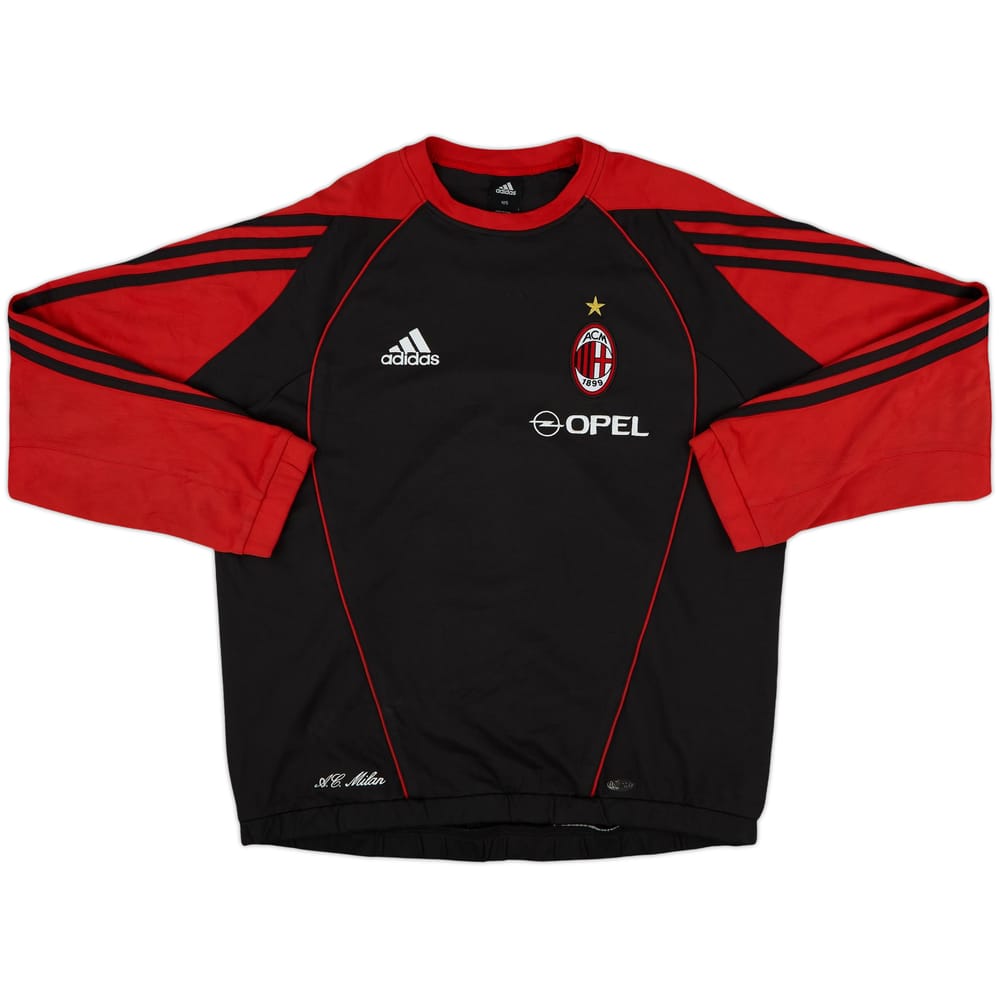 2005-06 AC Milan adidas Sweat Top - 8/10 - (XL)