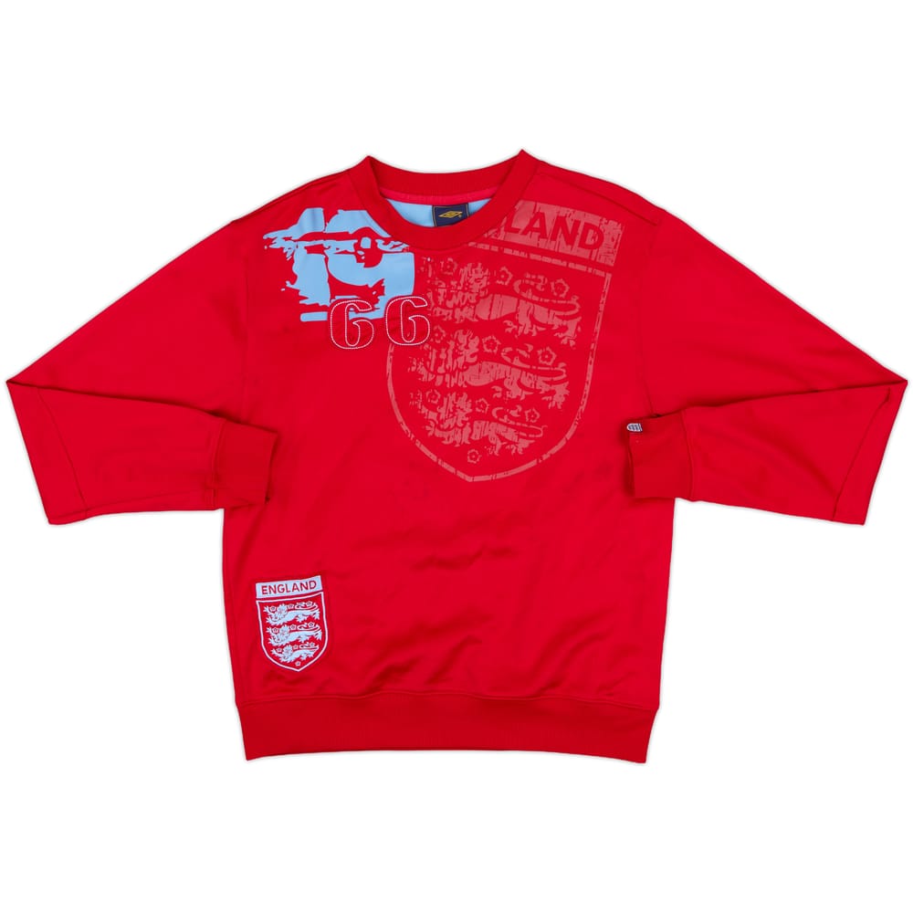 2007-09 England Umbro Sweat Top - 8/10 - (M)