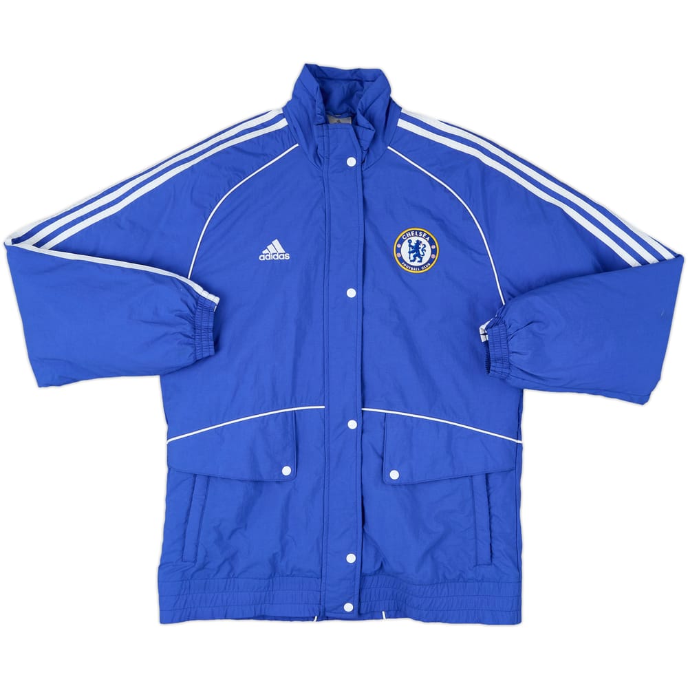 2008-09 Chelsea adidas Bench Coat - 8/10 - (L)