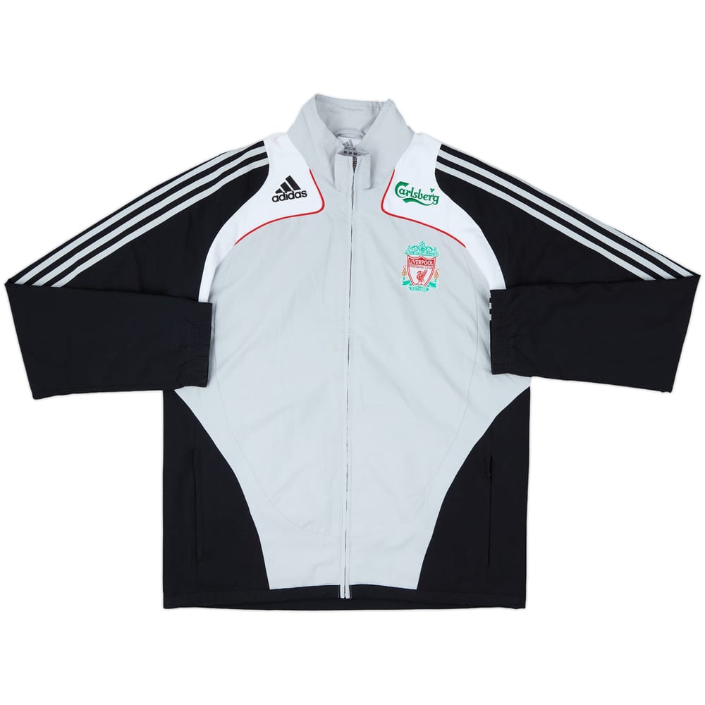 2008-09 Liverpool adidas Track Jacket - 7/10 - (L)