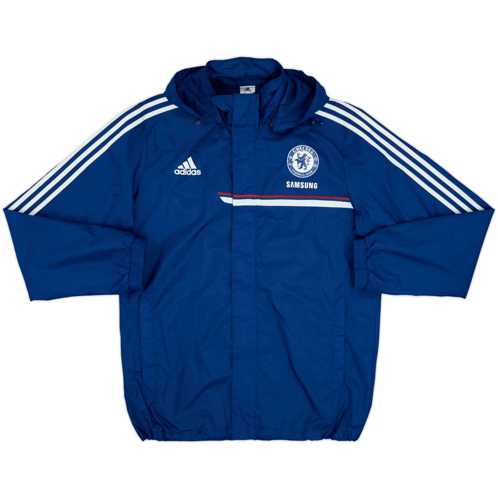 2013-14 Chelsea adidas Hooded Rain Jacket - 5/10 - (L)