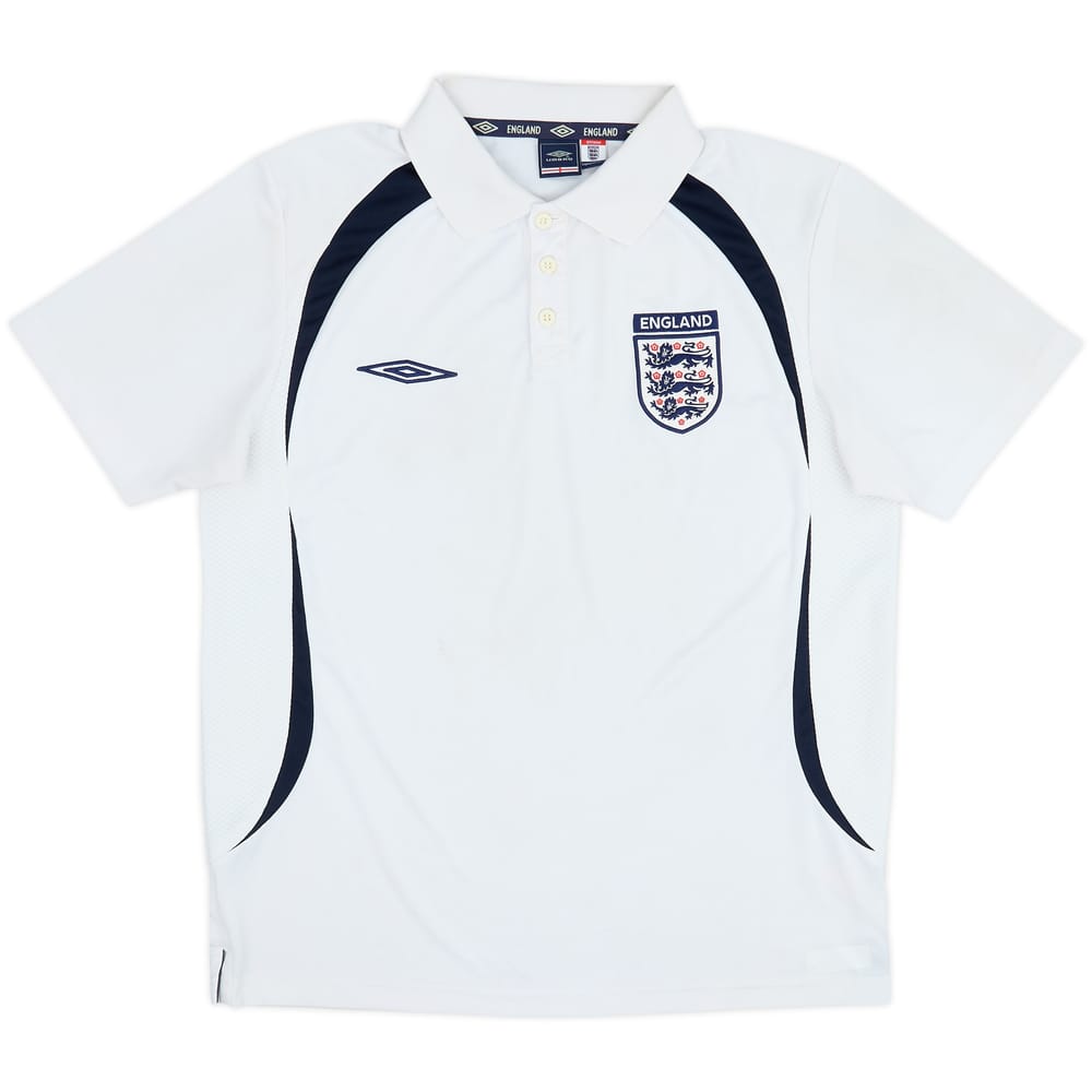 2004-06 England Umbro Polo Shirt - 5/10 - (L)