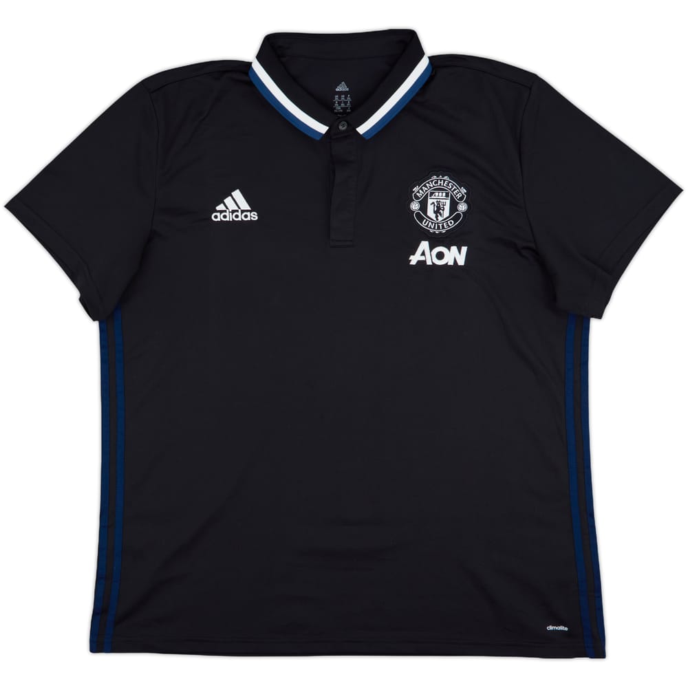 2016-17 Manchester United adidas Polo Shirt - 10/10 - (XXL)