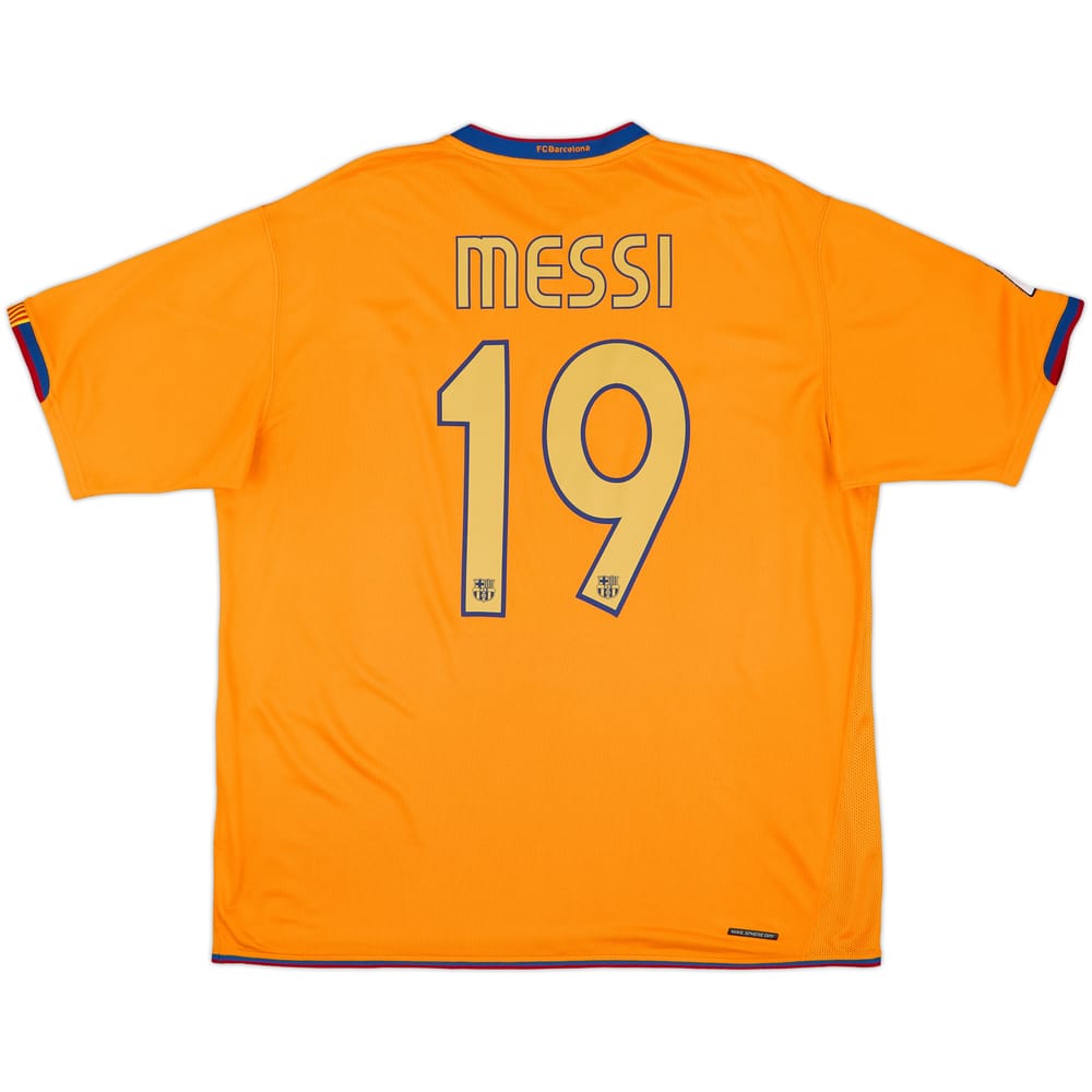 2006-08 Barcelona Away Shirt Messi #19 - 7/10 - (XL)