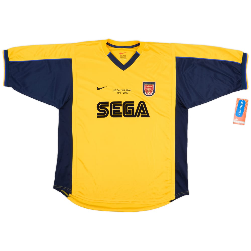 2000 Arsenal Player Issue UEFA Cup Final Away Shirt (XL)