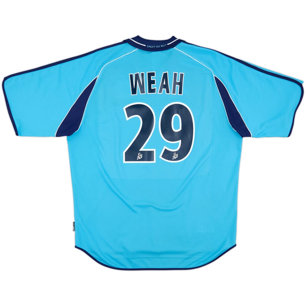 2000-01 Olympique Marseille Away Shirt Weah #29 - 7/10 - (L)