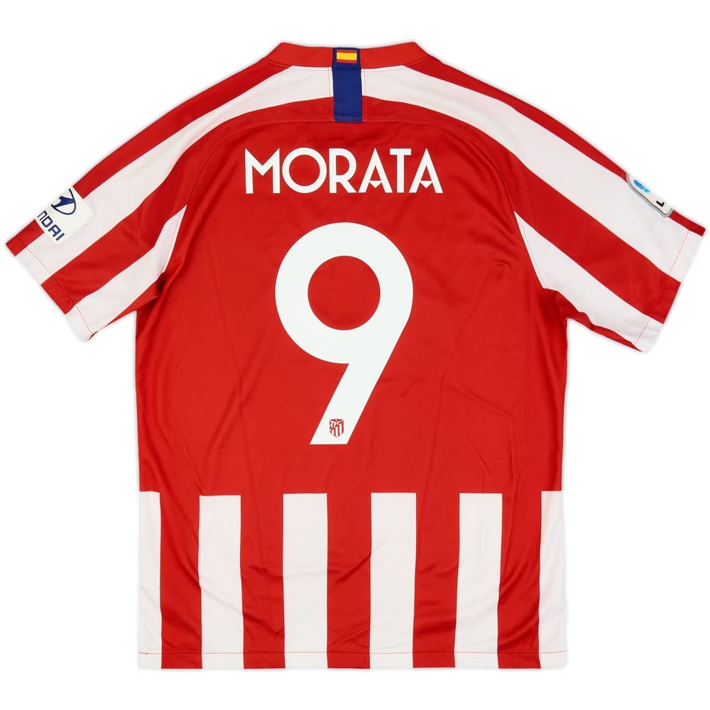 2019-20 Atletico Madrid Home Shirt Morata #9 - 6/10 - (M)