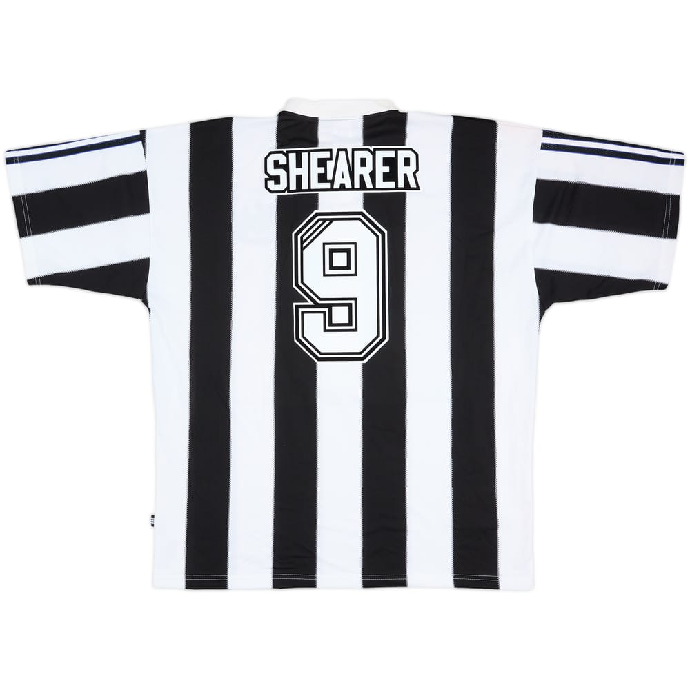 1995-97 Newcastle Home Shirt Shearer #9 - 7/10 - (XL)
