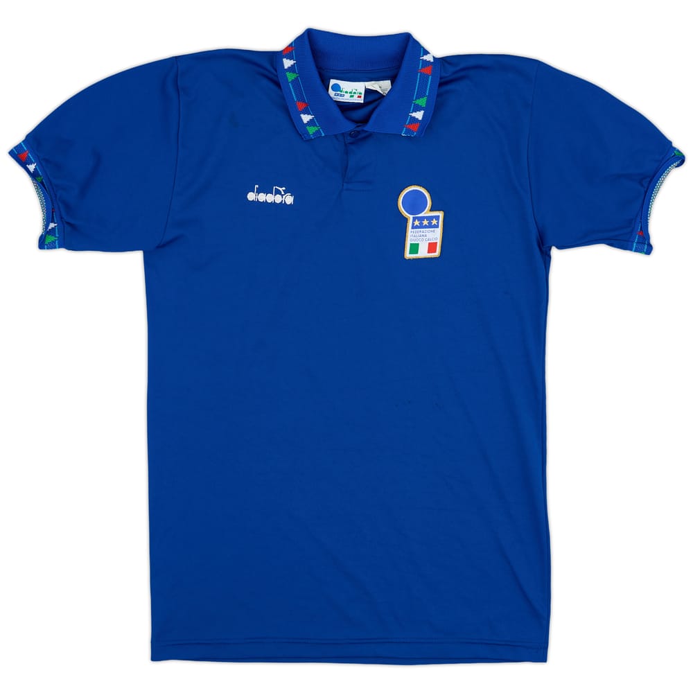 1992-93 Italy Home Shirt - 7/10 - (XL.Boys)