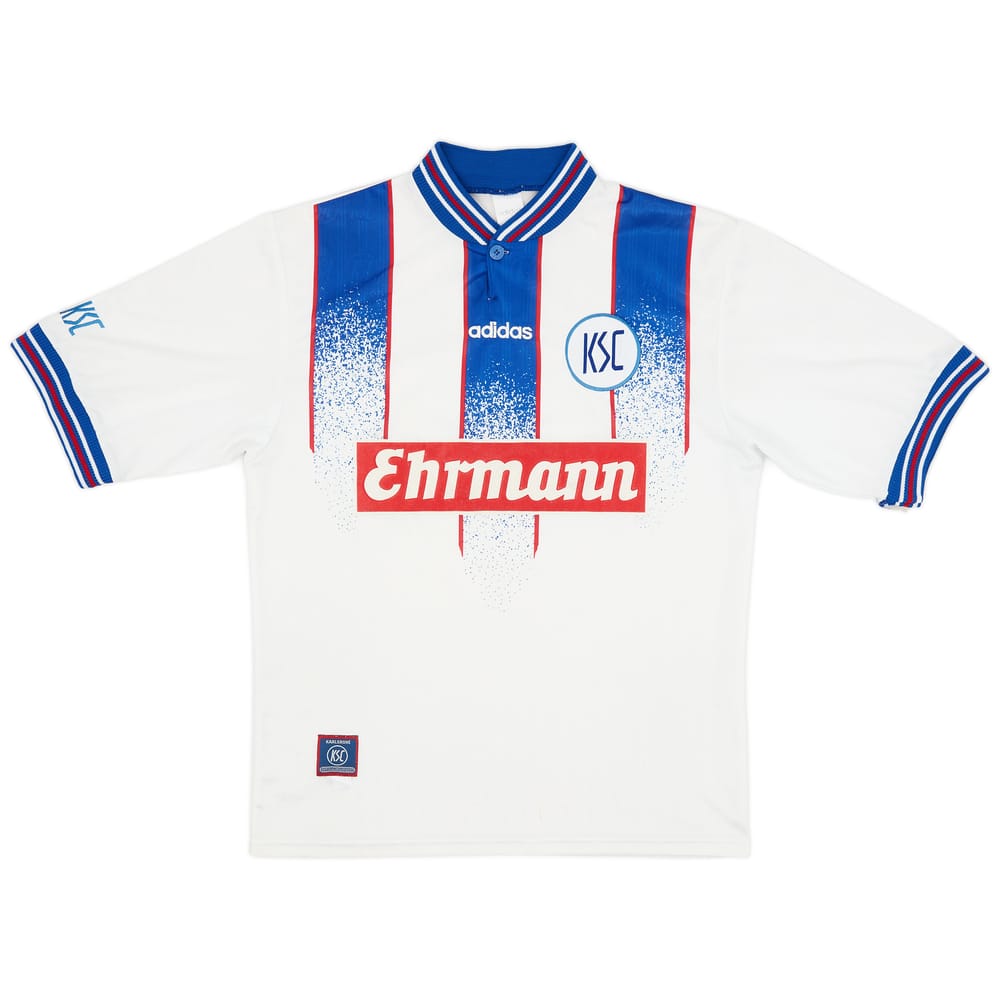 1996-98 Karlsruhe Home Shirt - 9/10 - (M)