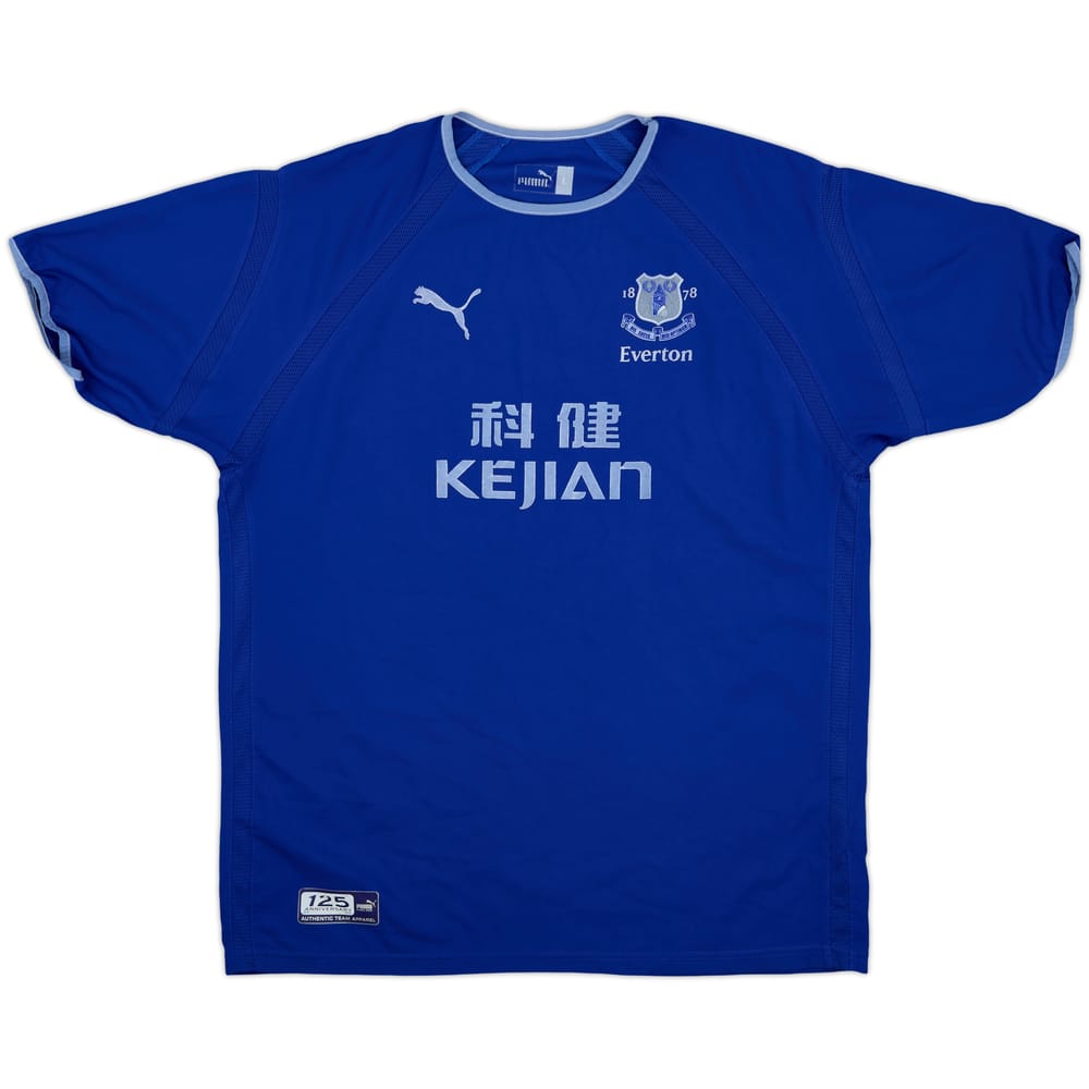 2003-04 Everton Home Shirt - 4/10 - (L)