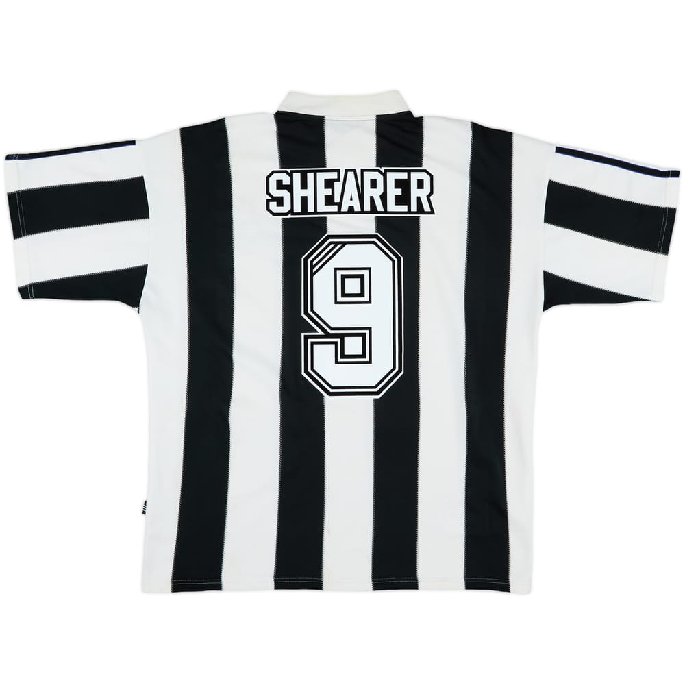 1995-97 Newcastle Home Shirt Shearer #9 - 8/10 - (XL)