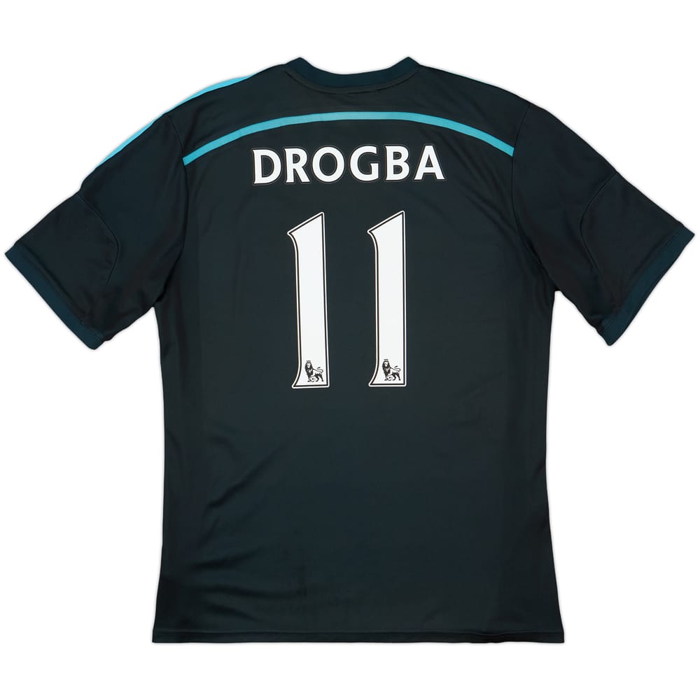2014-15 Chelsea Third Shirt Drogba #11 - 5/10 - (XL)