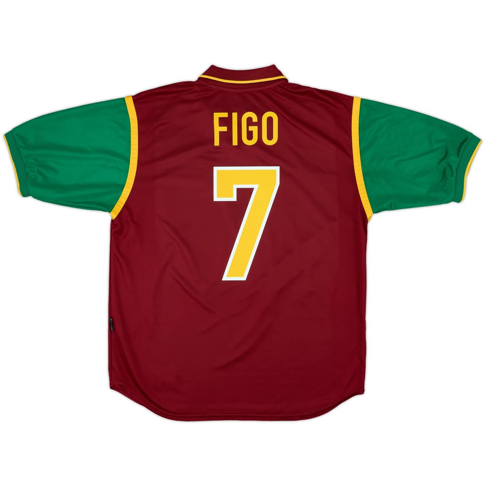 1999-00 Portugal Home Shirt Figo #7 - 10/10 - (L)