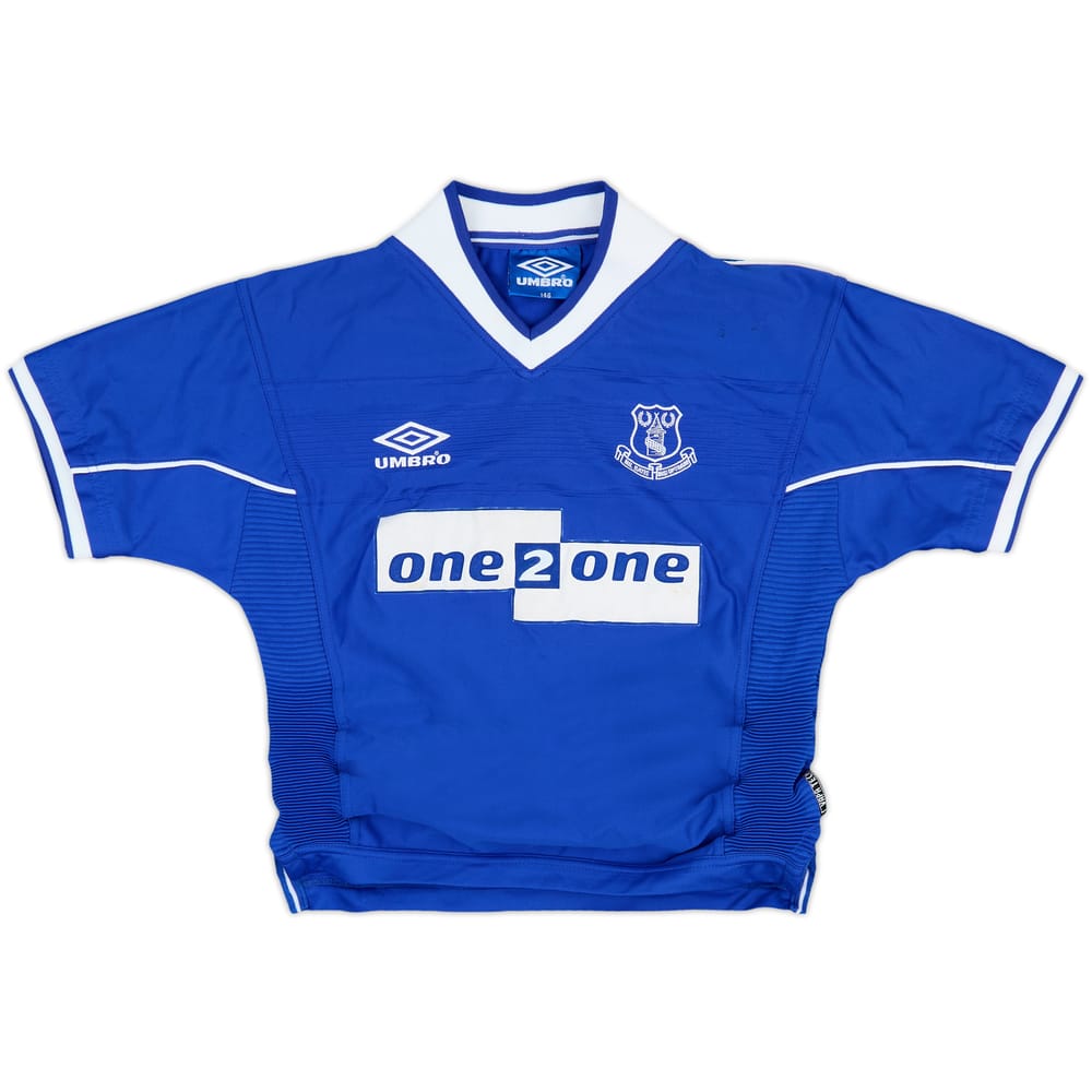 1999-00 Everton Home Shirt - 7/10 - (M.Boys)
