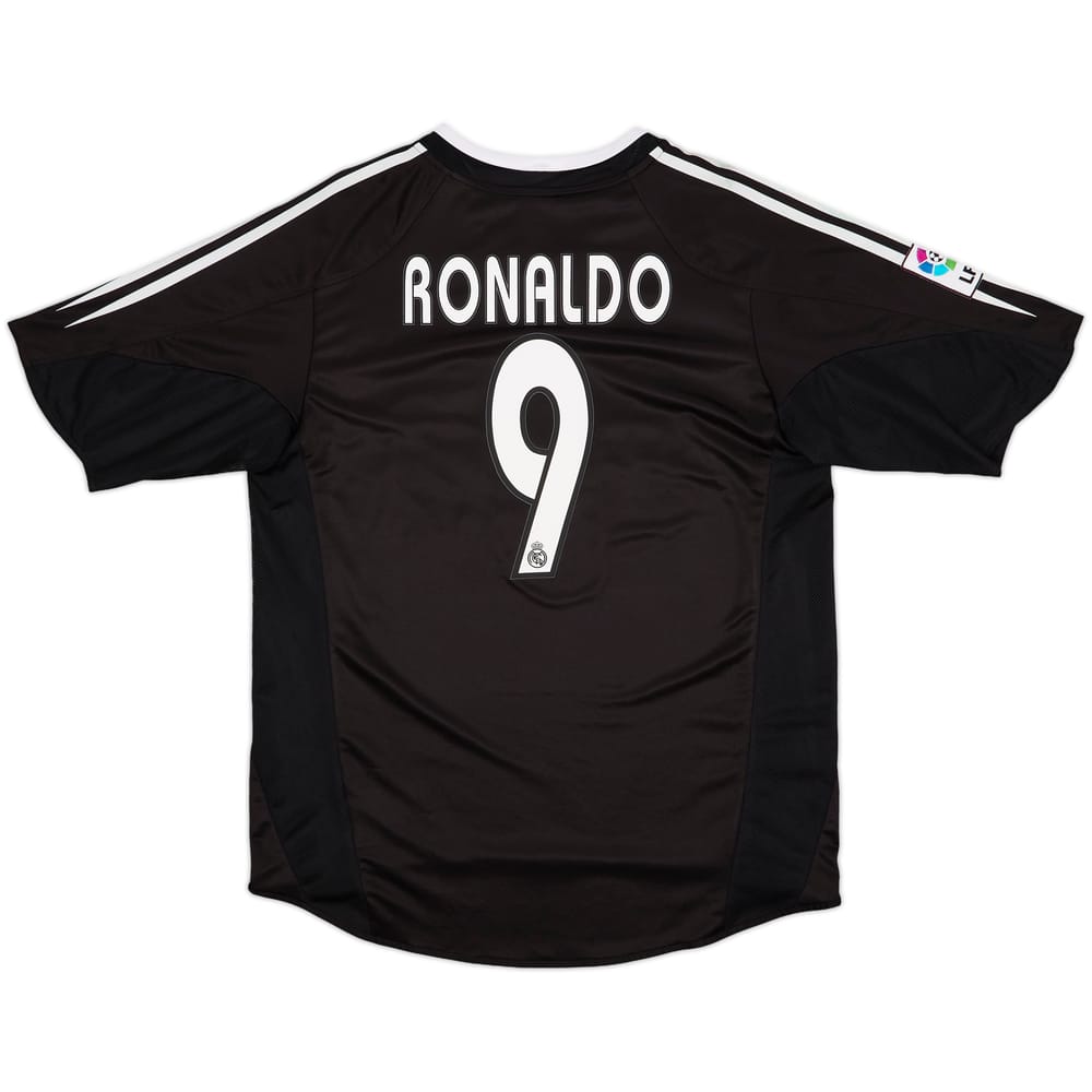 2004-05 Real Madrid Away Shirt Ronaldo #9 - 8/10 - (M)