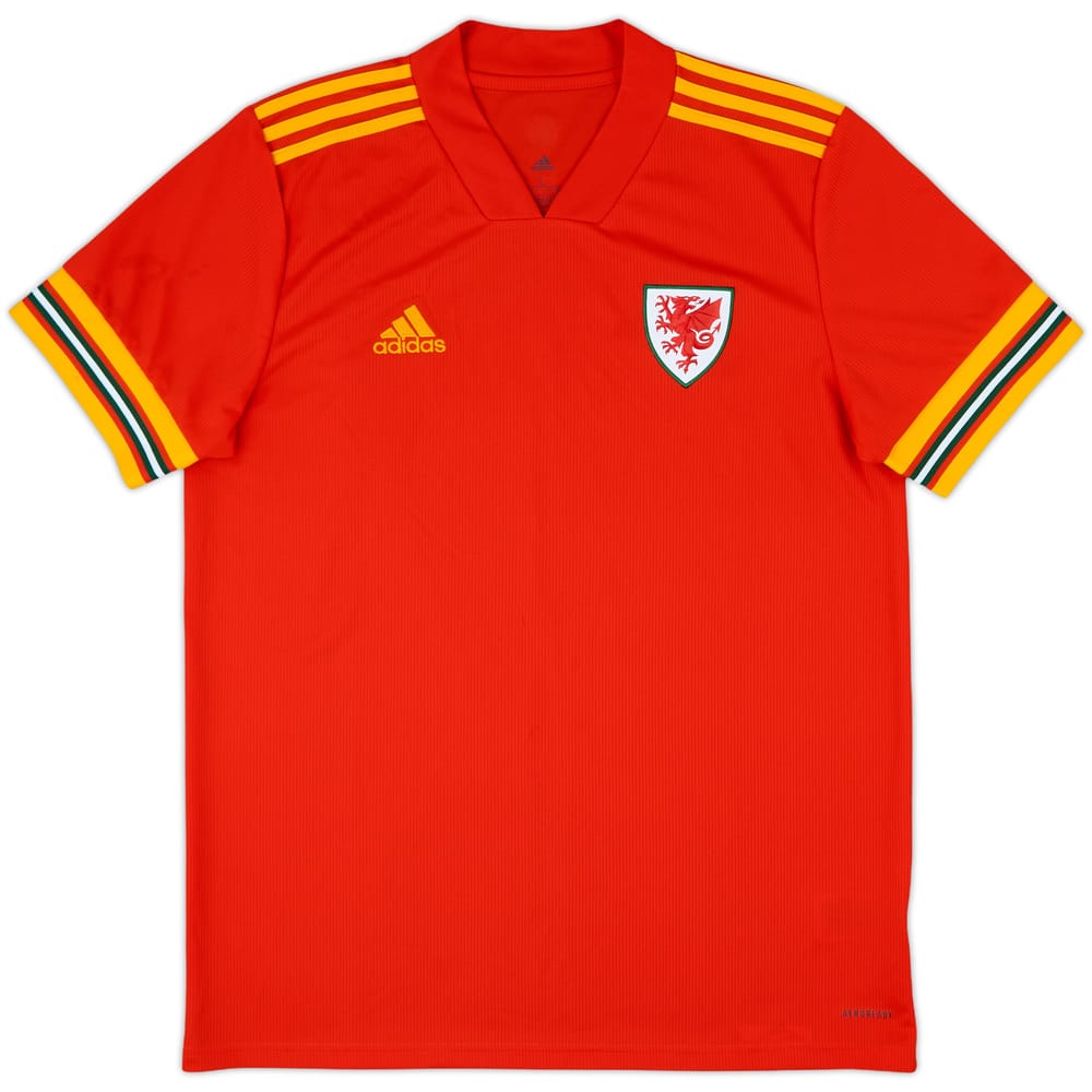 2020-21 Wales Home Shirt - 9/10 - (L)