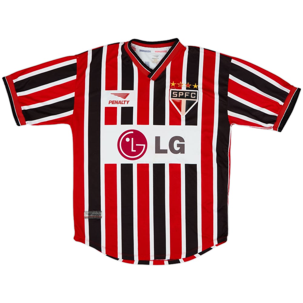 2001 Sao Paulo Away Shirt #9 - 8/10 - (L)