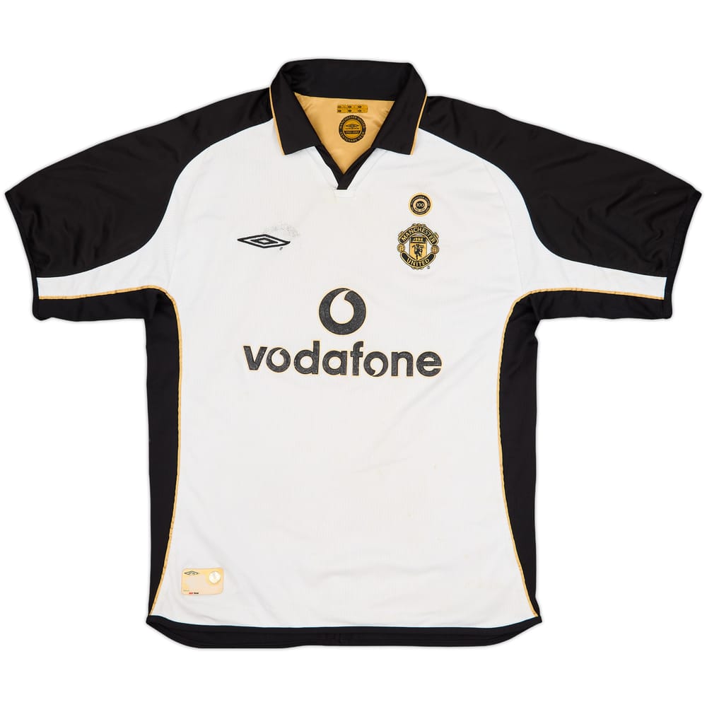 2001-02 Manchester United Centenary Away/Third Shirt - 5/10 - (L)