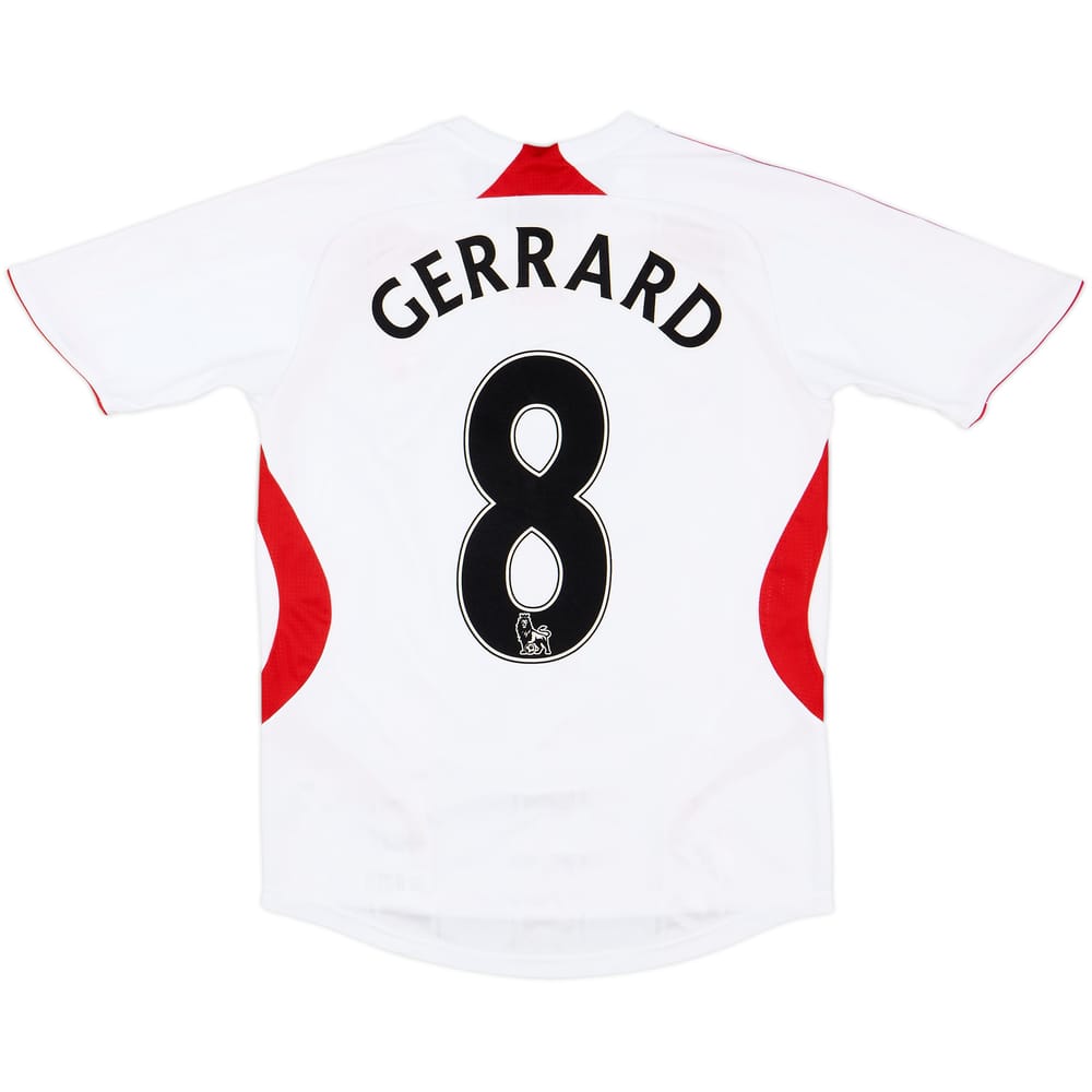 2007-08 Liverpool Away Shirt Gerrard #8 - 8/10 - (Women's M)