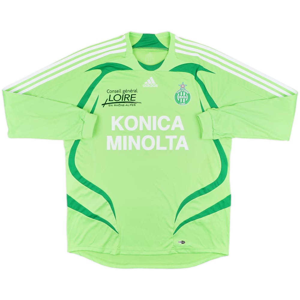2007-08 Saint Etienne Away L/S Shirt - 9/10 - (XL)